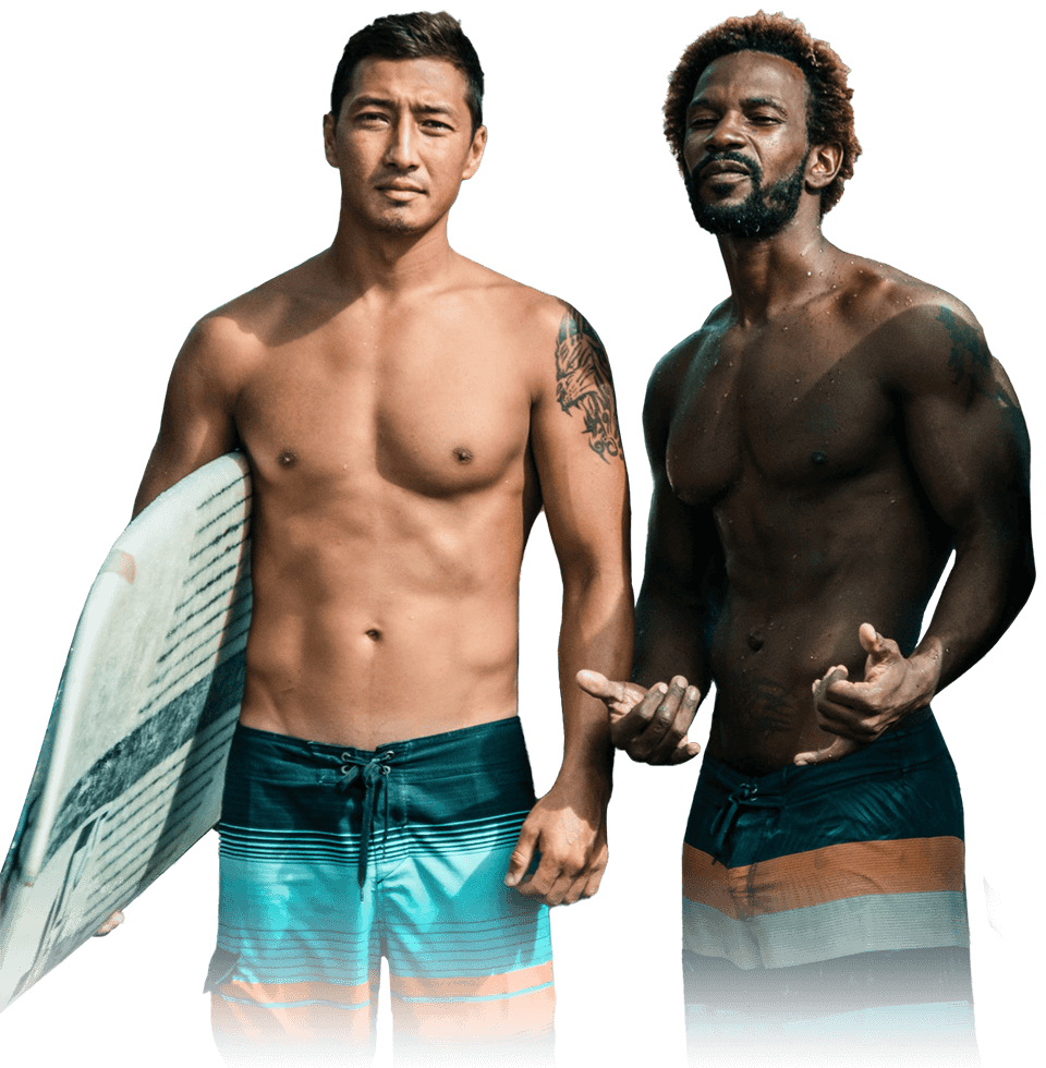 Couple camping or cabin